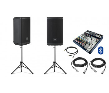 Акустическая система JBL EON715 с Bluetooth + микшер | 2x650Вт